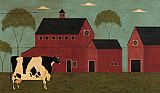Warren Kimble Nellie's Barn painting